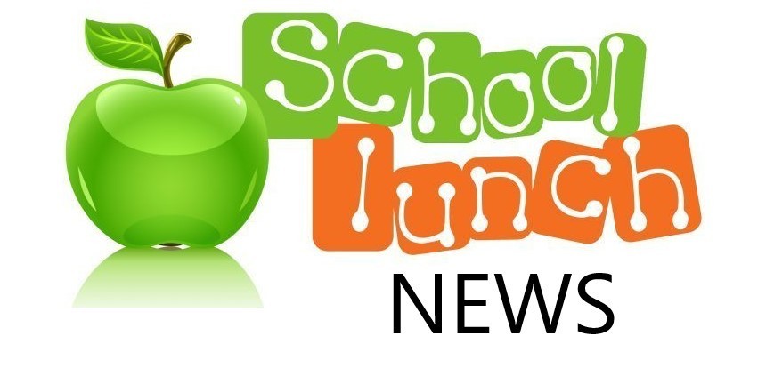 School lunch news with apple picture