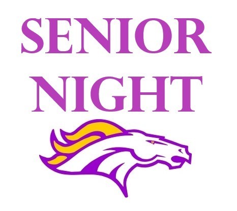 SENIOR NIGHT bronco