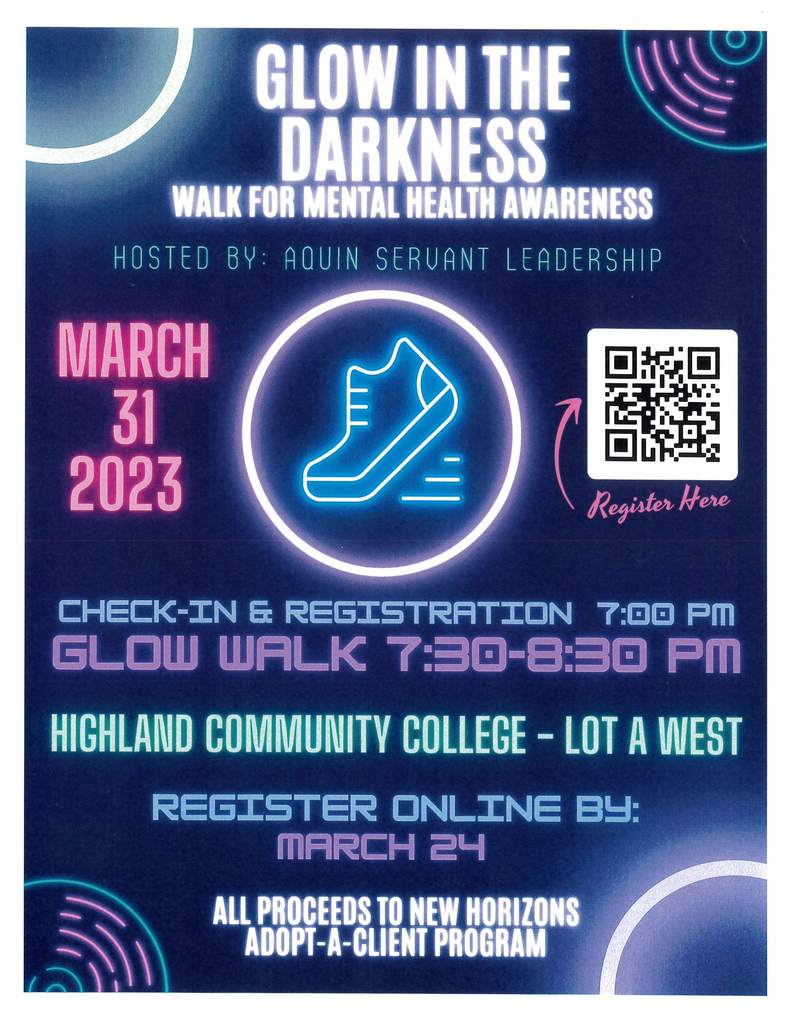 Servant Leadership Glow Walk