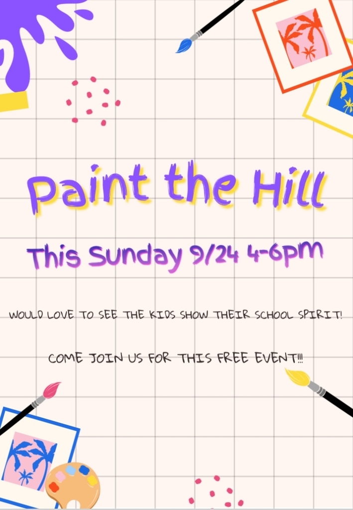 paint the hill flier