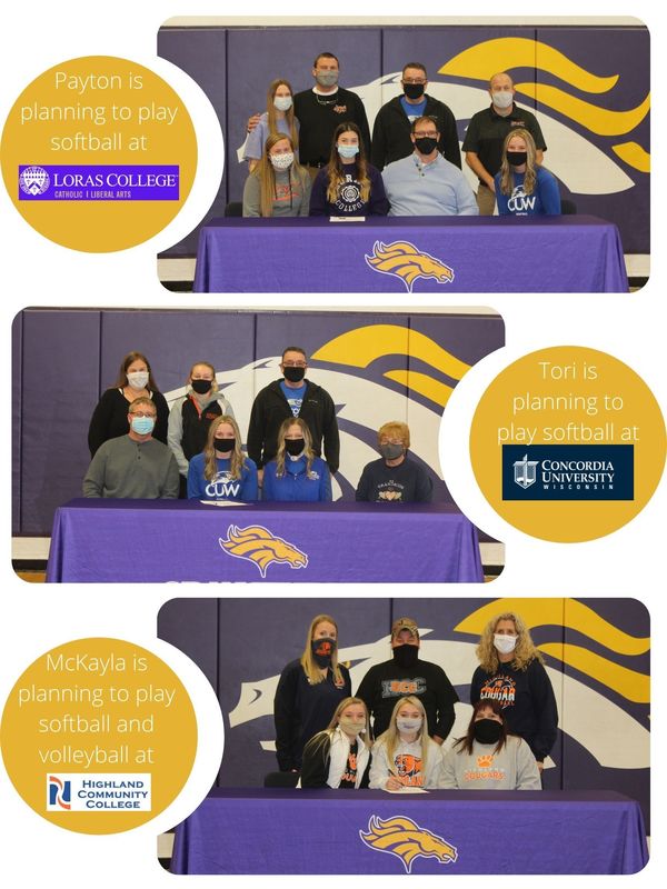 Signing seniors 2/9/21