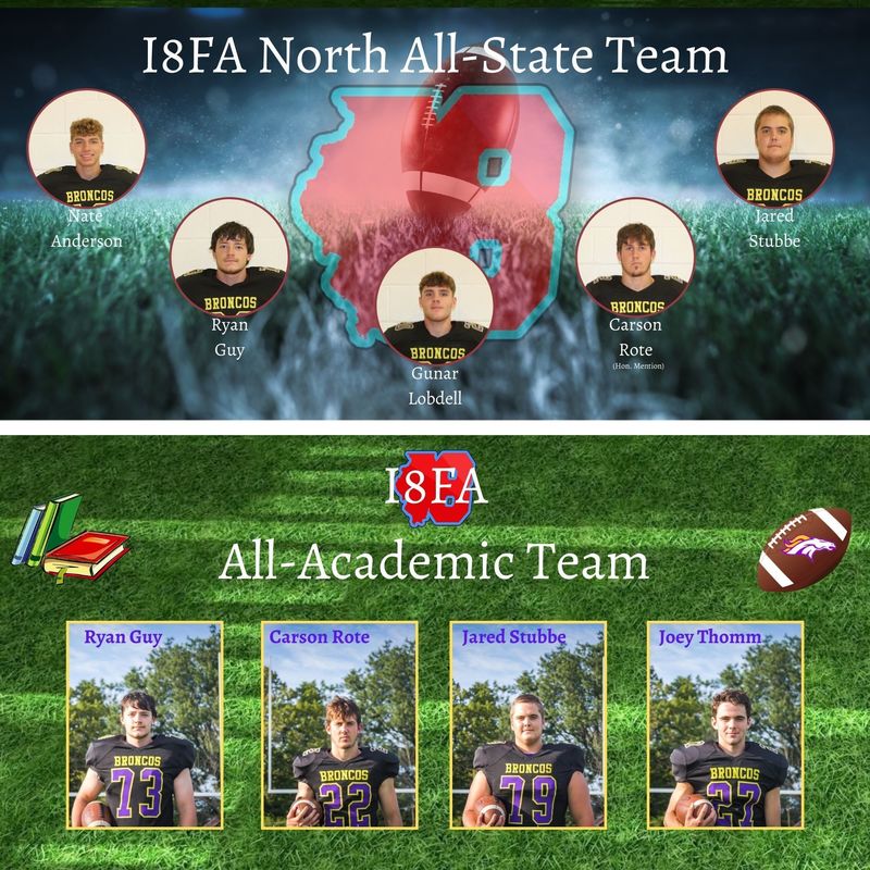 I8FA all state and all academic players